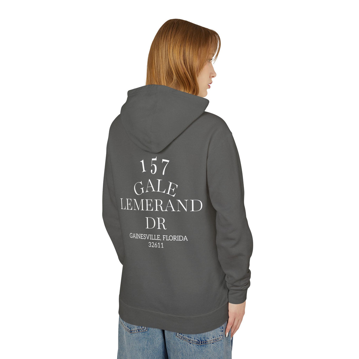 The Swamp Hoodie — Gainesville Address Back Print College Sweatshirt